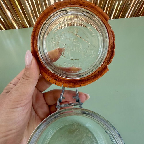 Le Parfait Super vintage glass jars, 0.5L, set of 2