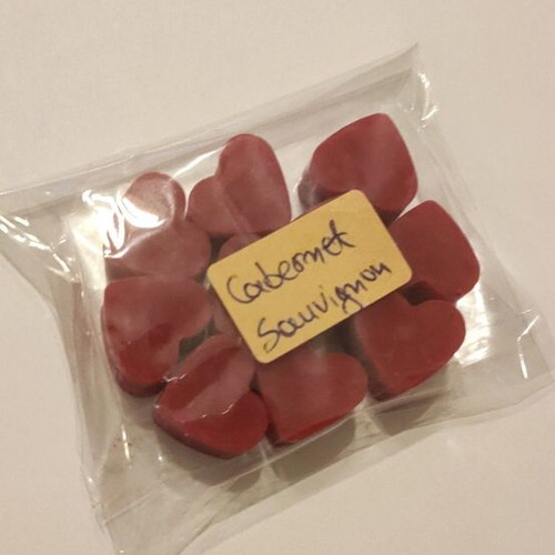 Wax melts Cabernet Sauvignon, pack of 10, made with natural soy wax
