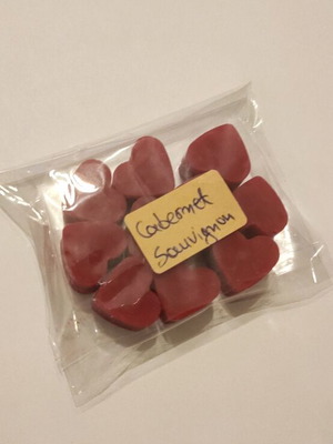 Wax melts Cabernet Sauvignon, pack of 10, made with natural soy wax