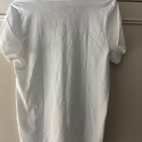 J.CREW Slub Cotton Tee S white organic cotton women's shirt new