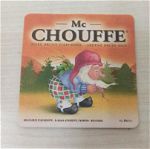 Vintage La Chouffe & Mc Chuffe Beer Coaster BELGIUM