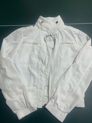 Bsb spring jacket used, white, size S