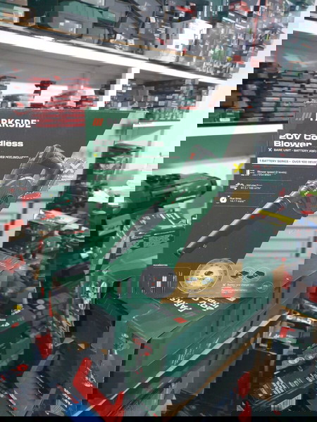 Ασύρματος φυσητήρας γενικής χρήσης 20 V »PAUGB A1«, χωρίς μπαταρία και φορτιστή