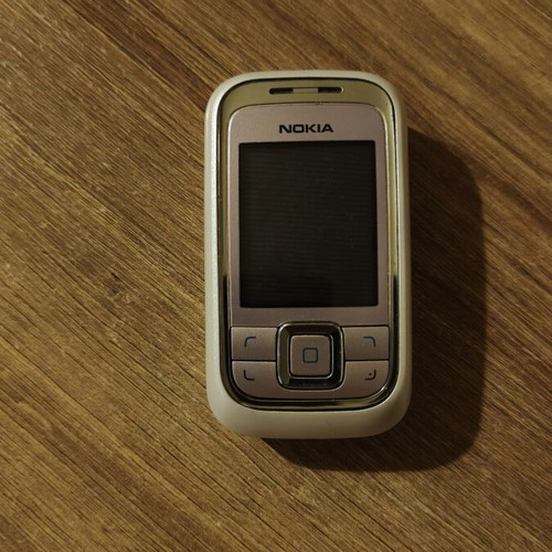 Nokia 6111 mobile phone, pink