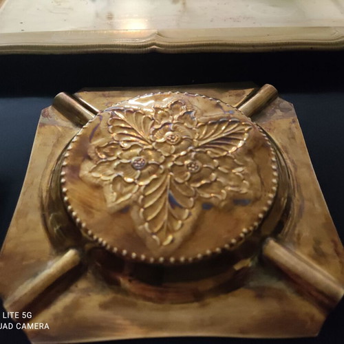 Vintage handmade ashtray like new