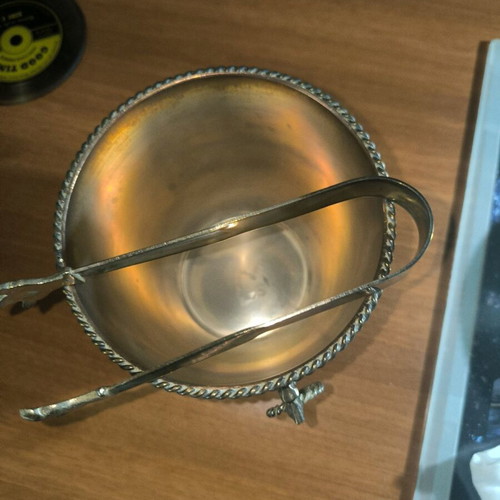 Ice bucket used with lion theme, retro vintage style