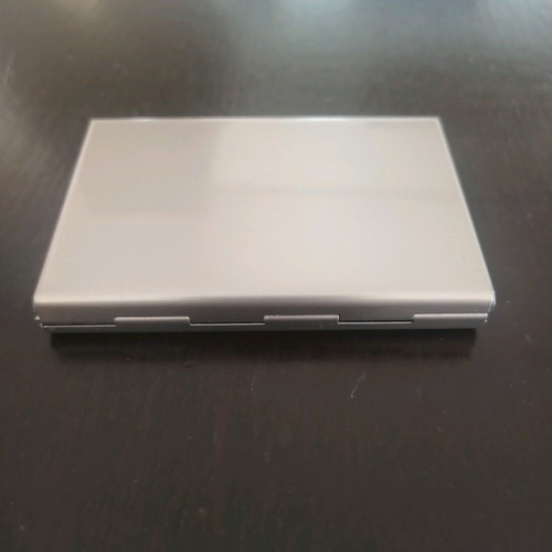 Card holder new, metal stainless steel