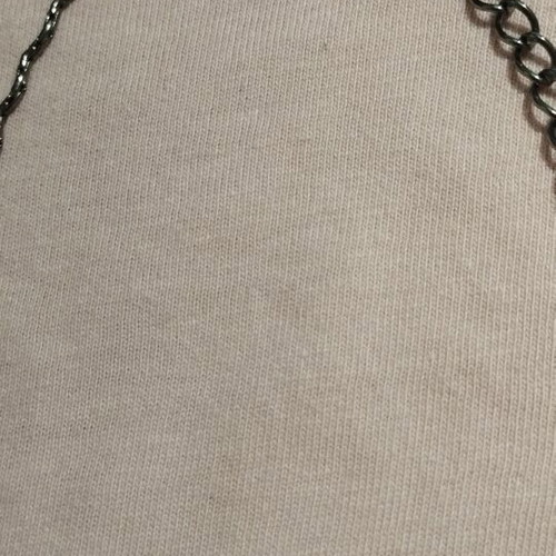 Vintage necklace with rhinestones and black pendants, like new