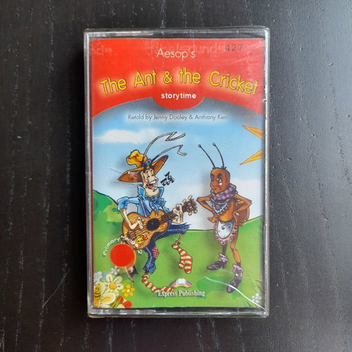 The Ant & the Cricket cassette in protective sleeve