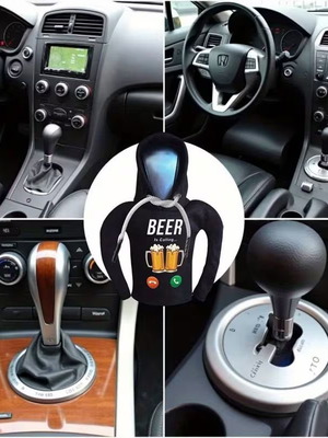 Car gear shift cover new with logo