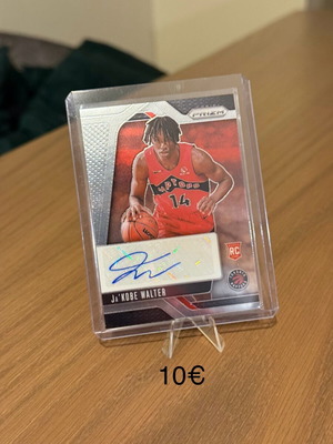 Κάρτα Panini Prizm 2024-25 Ja Kobe Walter αυτόγραφη καινούργια