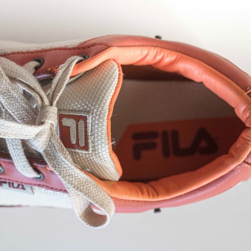 Fila sneakers like new, size 38, beige and orange