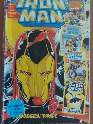 Modern Times Iron Man comics used, volumes 1 to 3