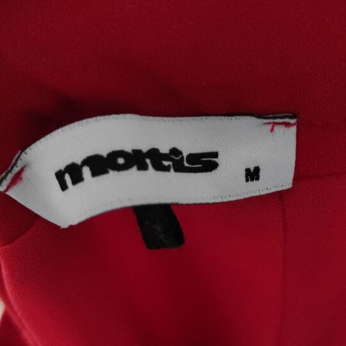 Red wide-leg pants Matis used with side zipper