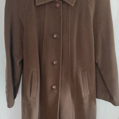 Vintage Jones New York coat brown new, size L-XL