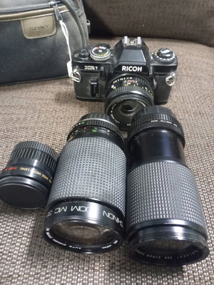 Camera and lenses used, in very good condition