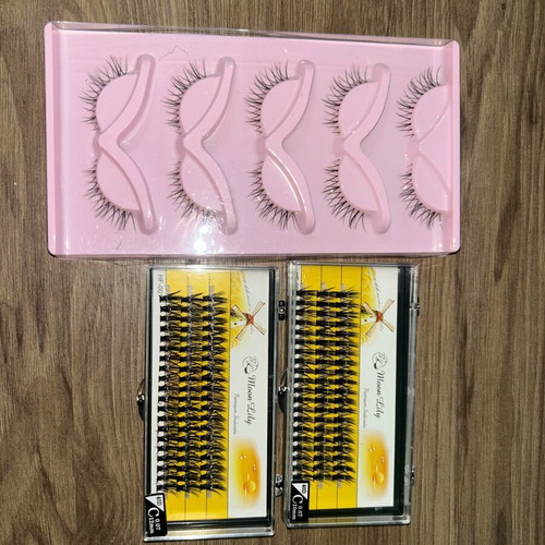 False eyelashes new with 12mmC 40D and 11mmC 40D rows
