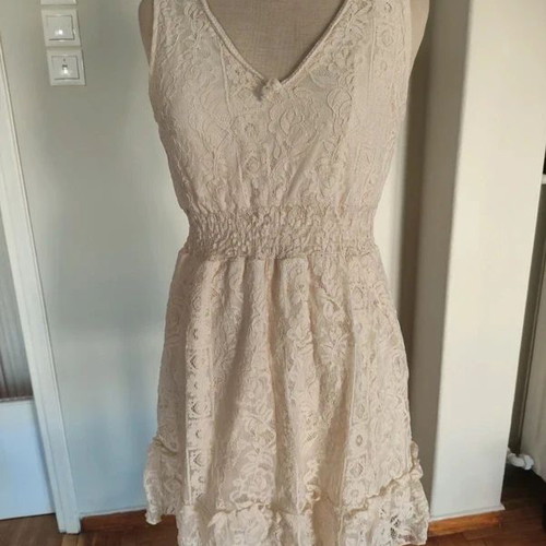Amo&Roma bohemian dress like new, size S/M, beige
