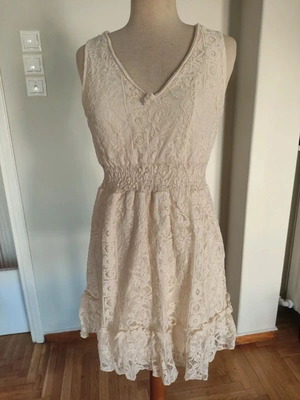 Amo&Roma bohemian dress like new, size S/M, beige