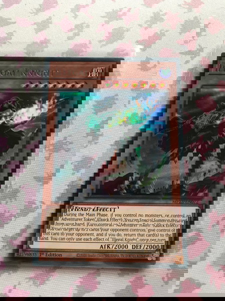 Yugioh καρτα Illegal Knight Ultra Rare 1st edition