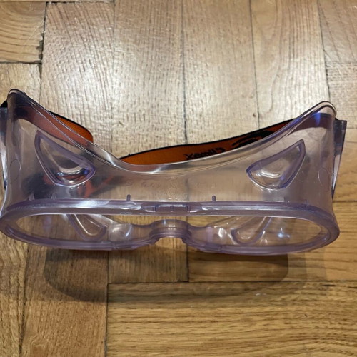 Plastic work mask new, soft plastic