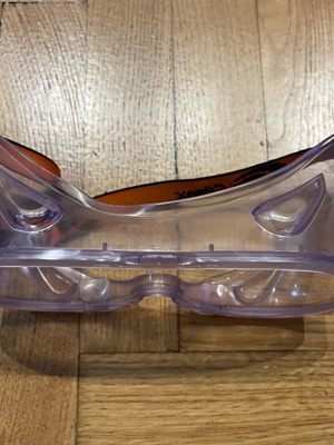Plastic work mask new, soft plastic