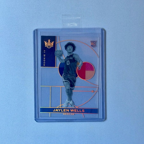 2024-25 Panini Court Kings RC Acetate Rookie IV Grizzlies Jaylen Wells σαν καινούργιο