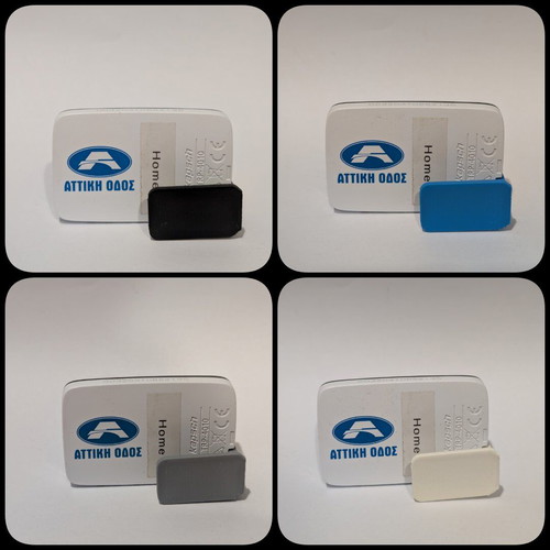 Epass base for Kapsch TRP 4010 toll transmitters, pack of 8, new