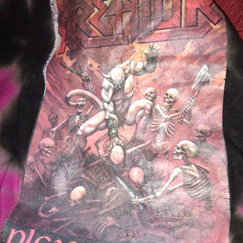 Kreator short-sleeve shirt used, multicolor, size L