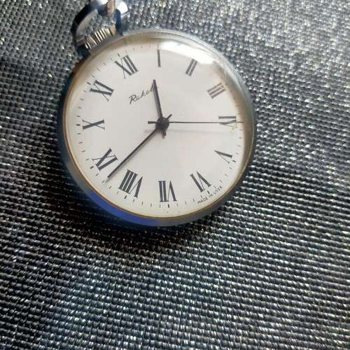 Raketa USSR pocket watch used, mechanical and working