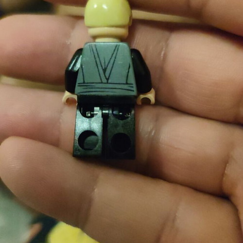 Lego Star Wars Minifigure Luke Skywalker Dark Bluish Gray used
