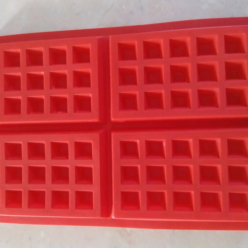 Silicone molds for waffles and cake new, set of 2 pieces