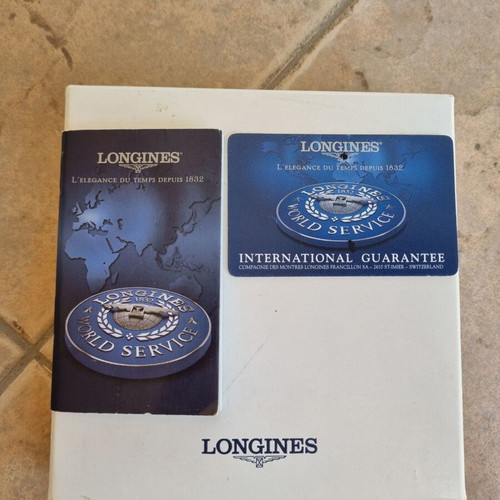 Longines Conquest Automatic watch like new, silver and gold