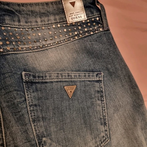 Guess skinny jeans with strass and studs new, size XS
