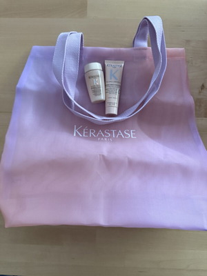 Kérastase Summer Tote Bag with 2 Mini Gloss Absolu Products new