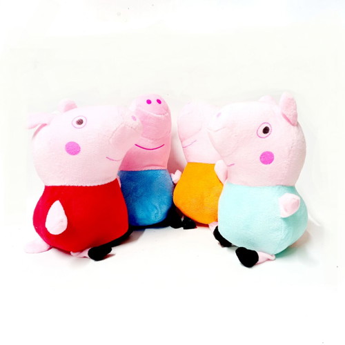 Peppa Pig plush toy set of 4 new