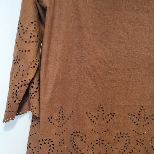 Bershka women's brown blouse xsmall like new
