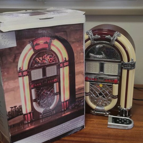 Jukebox Elta 2751 PL σαν καινούργιο με ραδιόφωνο, CD, MP3 και φωτισμό