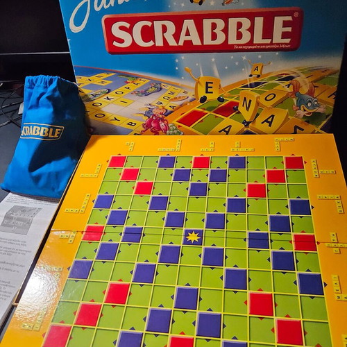 Junior Scrabble board game used