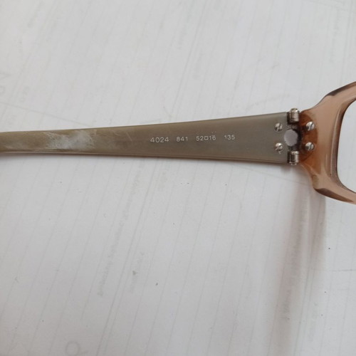 Bvlgari eyeglass frames used, only frame without lenses