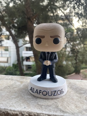 Custom φιγούρα Γιάννης Αλαφούζος 100% χειροποίητη