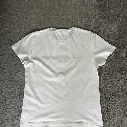 Tommy Hilfiger Heritage T-shirt like new, white, size S
