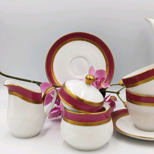 Hutschenreuther Olivia 63 bone china serving set used