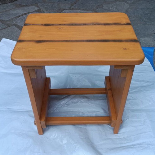 Stool / Ottoman / Seat / Table. Surface 45X35 cm. Height 49 cm