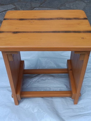 Stool / Ottoman / Seat / Table. Surface 45X35 cm. Height 49 cm