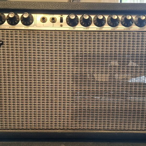 Fender Dual Showman Reverb amplifier refurbished