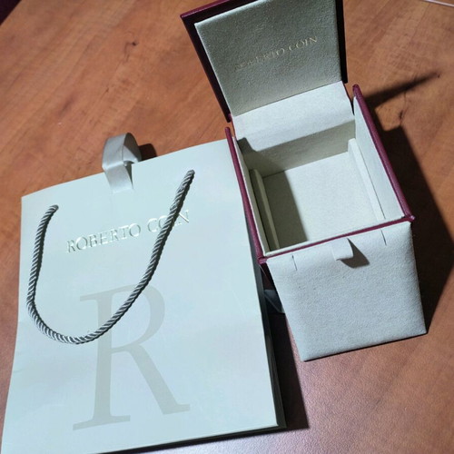 Roberto Coin box and bag new