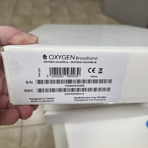 Oxygen miniOffice Broadband Gateway modem/router new