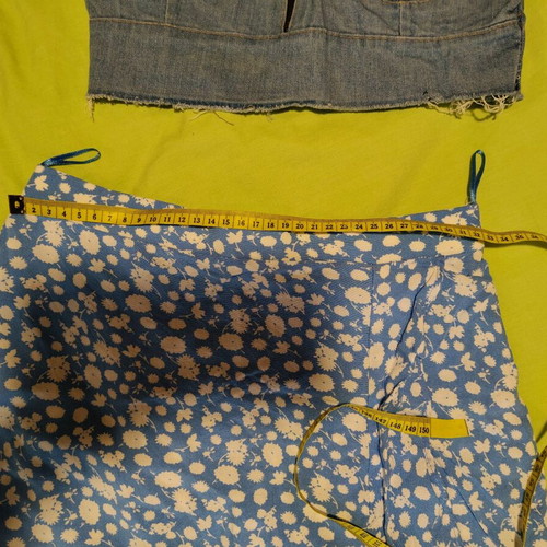 Set skirt bustier airy, not see-through, like new