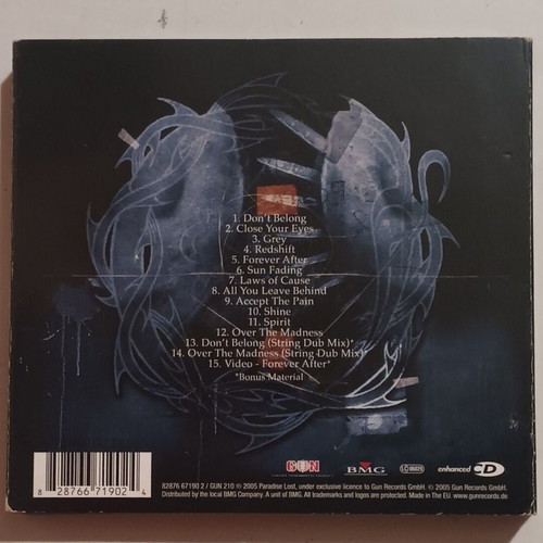 Paradise Lost Limited Digipack Edition CD, gothic metal